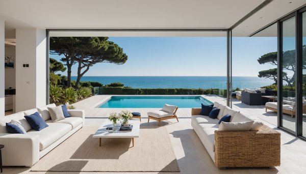 Villa face mer à la baule : propriétés d'exception en première ligne
